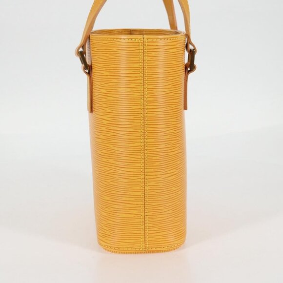 LOUIS VUITTON Epi Vavin PM Tote Bag SPO 2way Yellow LV Auth - Picture 4 of 15